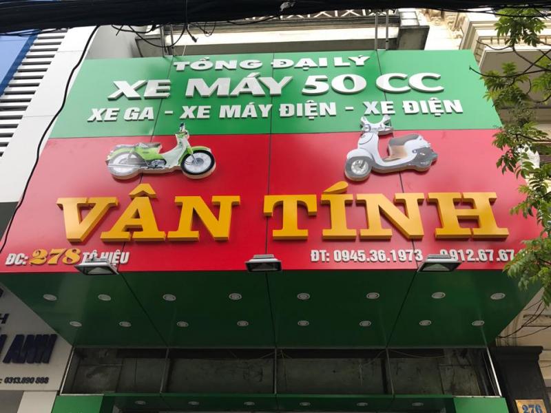 Đại lý xe 50cc Vân Tính