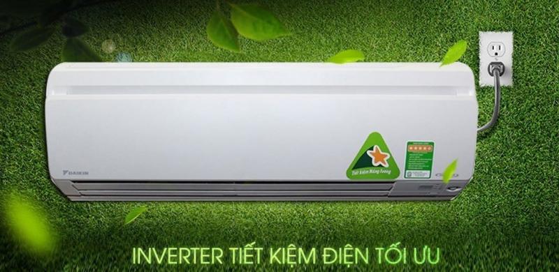 Daikin 1 HP FTKS25GVMV được quảng bá là có khả năng tiết kiệm điện hàng đầu hiện nay.