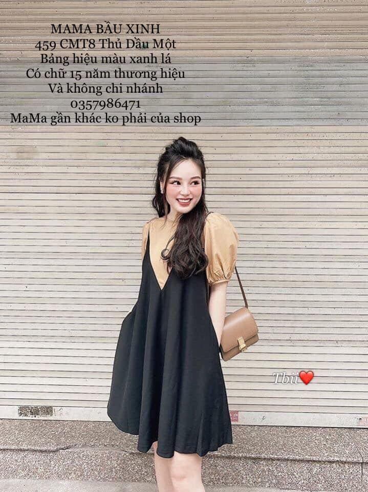 Váy bầu dự tiệc đẹp  FREESHIP  váy hồng đất xinh  Shopee Việt Nam