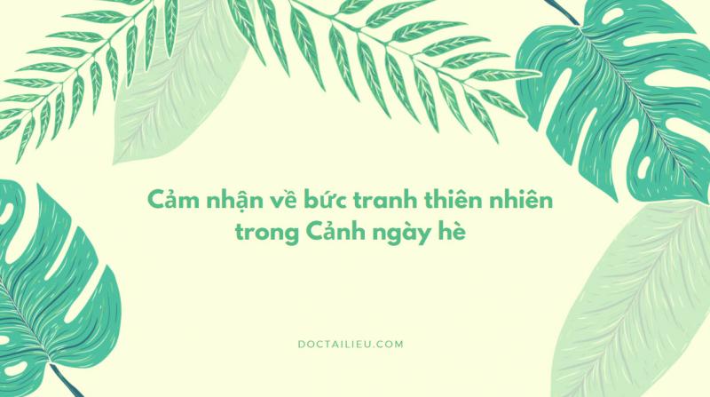 Dàn ý tham khảo số 2