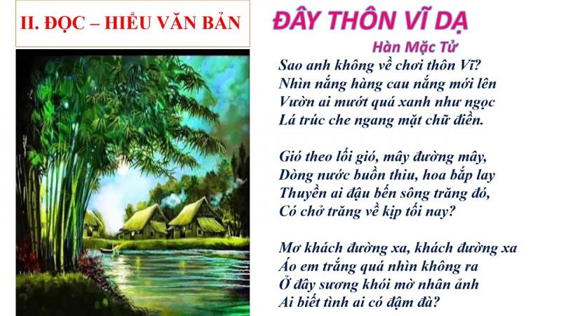 Bài văn cảm nhận khổ 1 bài thơ 