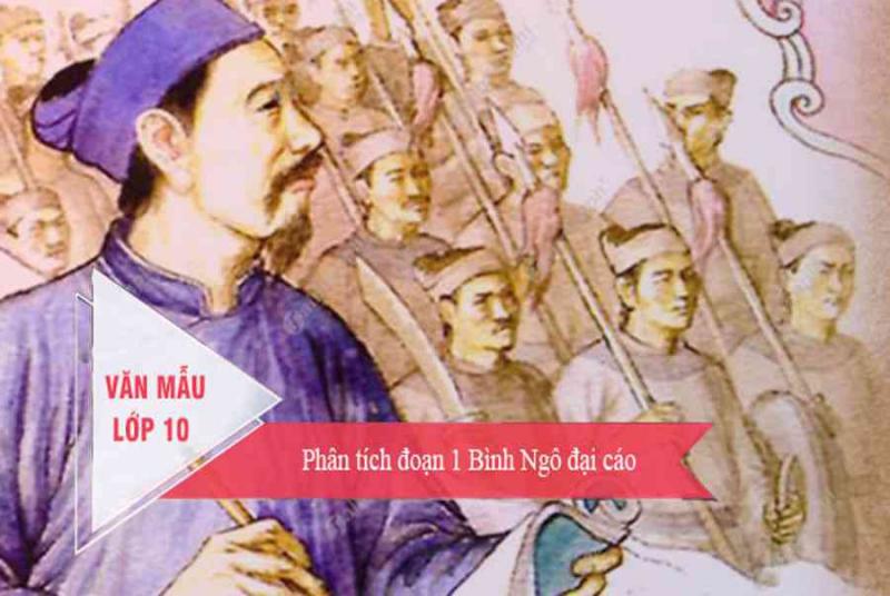 Dàn ý tham khảo số 2: Phân tích đoạn 1