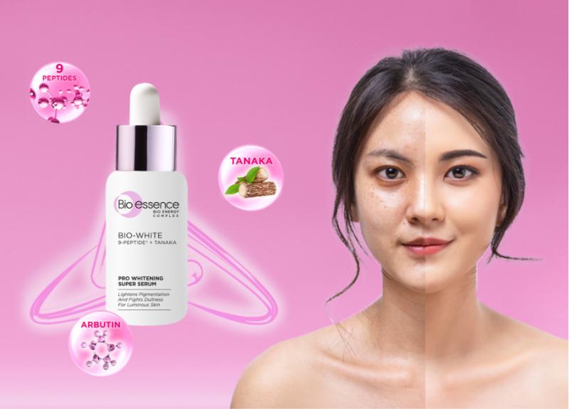 Super Serum BIO-WHITE PRO WHITENING là bước đột phá mới nâng tầm tiêu chuẩn dưỡng da trắng sáng, đẩy lùi đốm nâu.