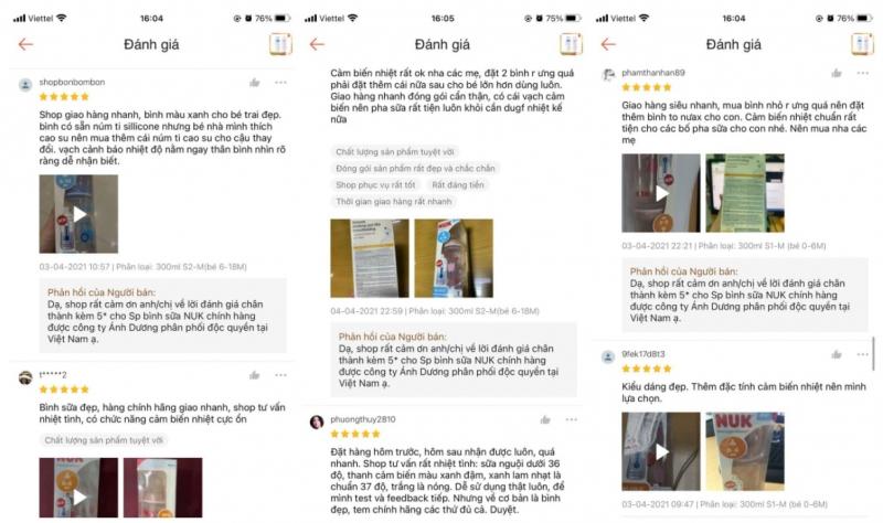 Ngoài ra, xem thêm các review khác cho chân thực các mẹ nhé