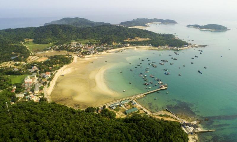 Một khung cảnh của đảo Cô Tô