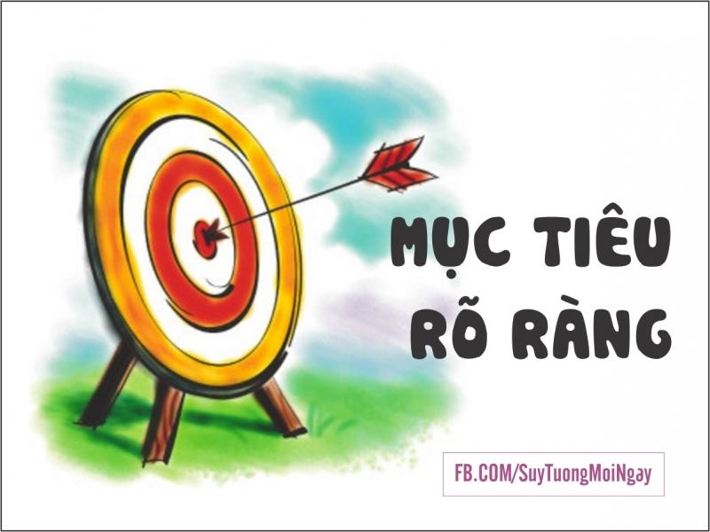 Đặt mục tiêu rõ ràng cho ngày hôm sau