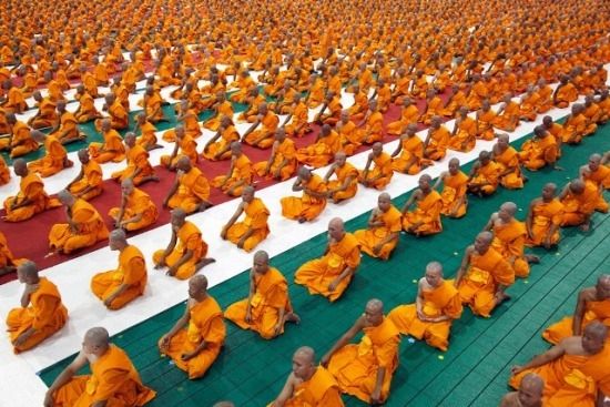 Thái Lan là nước có số người theo đạo Phật lớn nhất thế giới