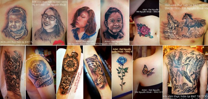 Xăm hình nghệ thuật tại Hàn Quốc  Tattoo Korea