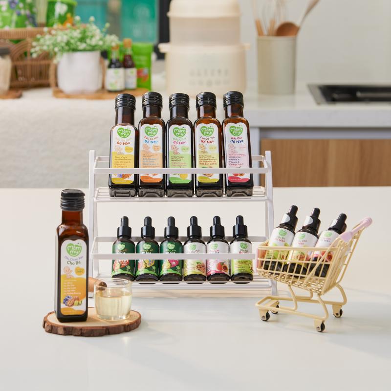 Dầu ăn dặm bổ não Mămmy