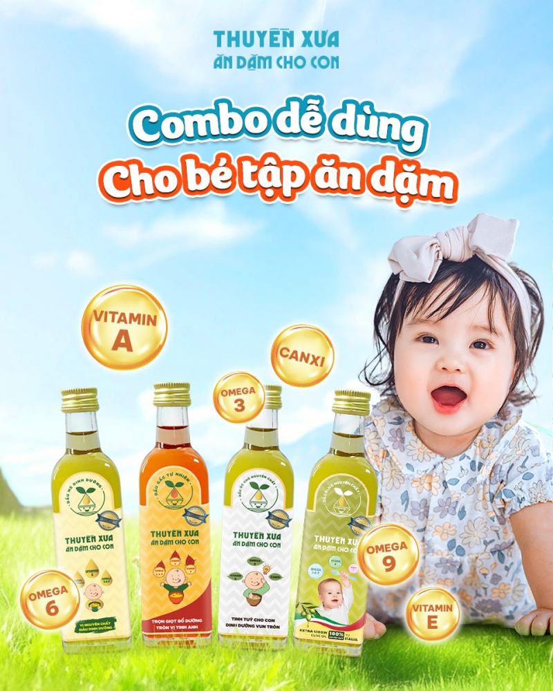 Dầu Ăn Dặm THUYỀN XƯA