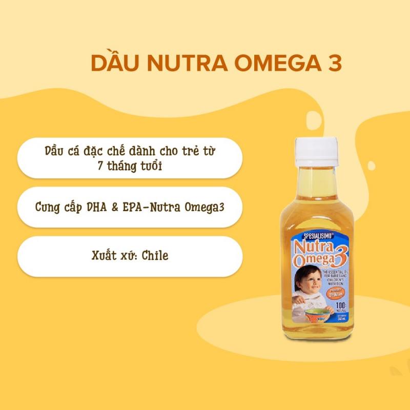 Dầu ăn dinh dưỡng cá hồi NUTRA OMEGA 3