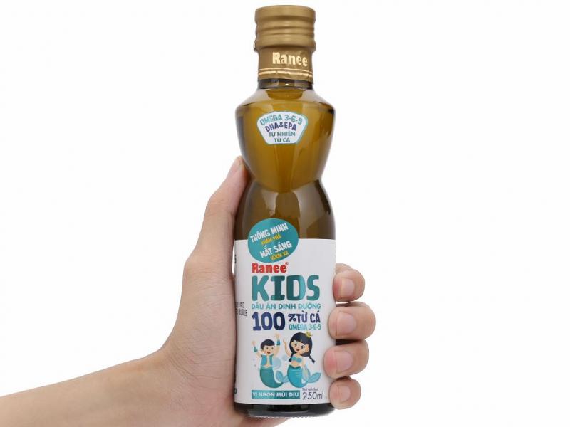 Dầu ăn dinh dưỡng cho trẻ 100% từ cá Ranee Kids