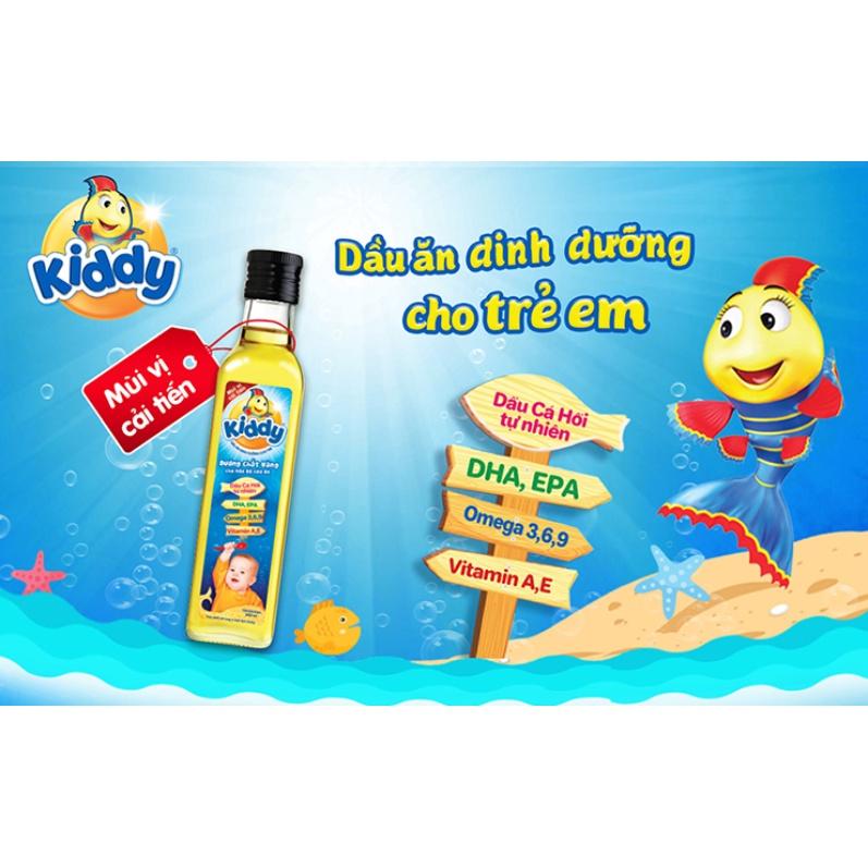 Dầu Ăn Dinh Dưỡng Kiddy cá hồi