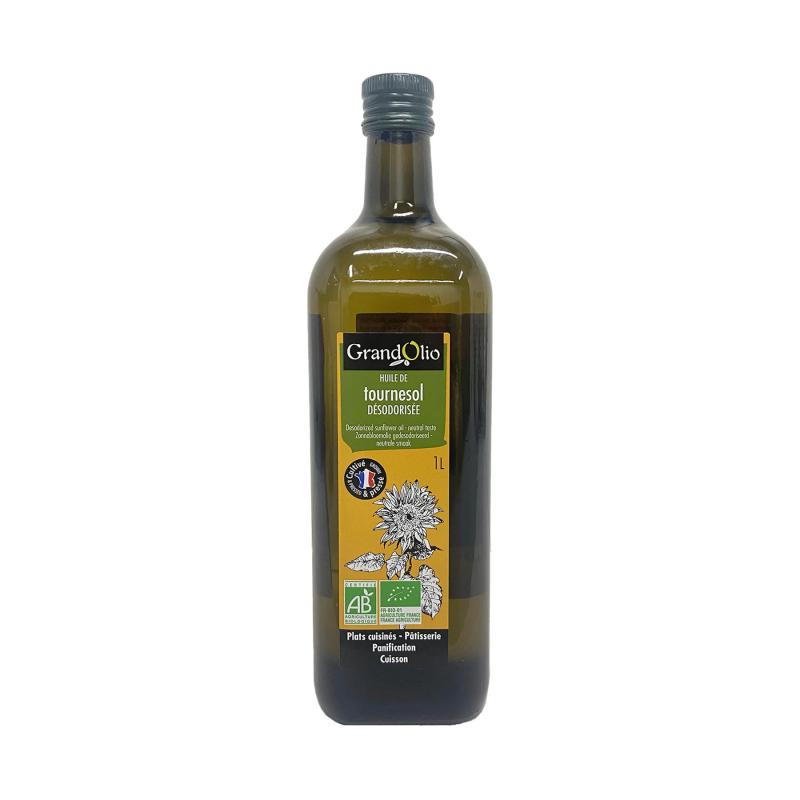 Dầu ăn hướng dương hữu cơ Grand Olio