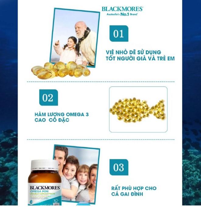 Blackmores Odourless Fish Oil mini Capsules