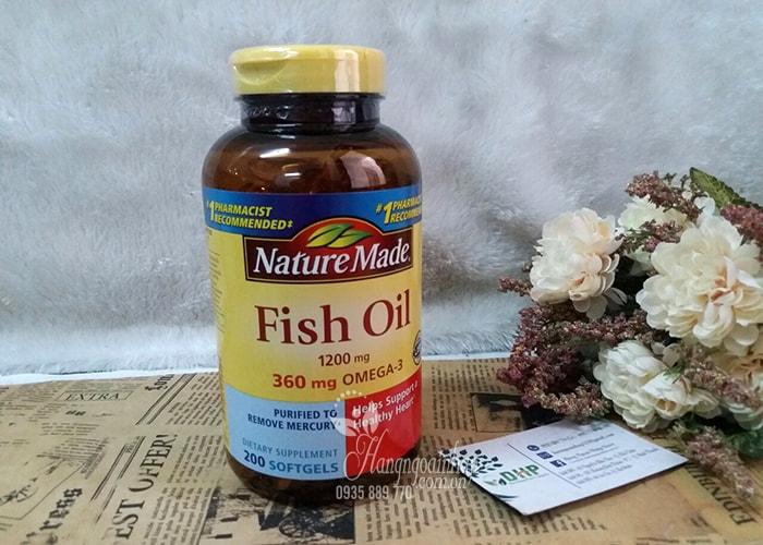 ﻿﻿Dầu cá Nature Made Fish Oil 1200mg Omega