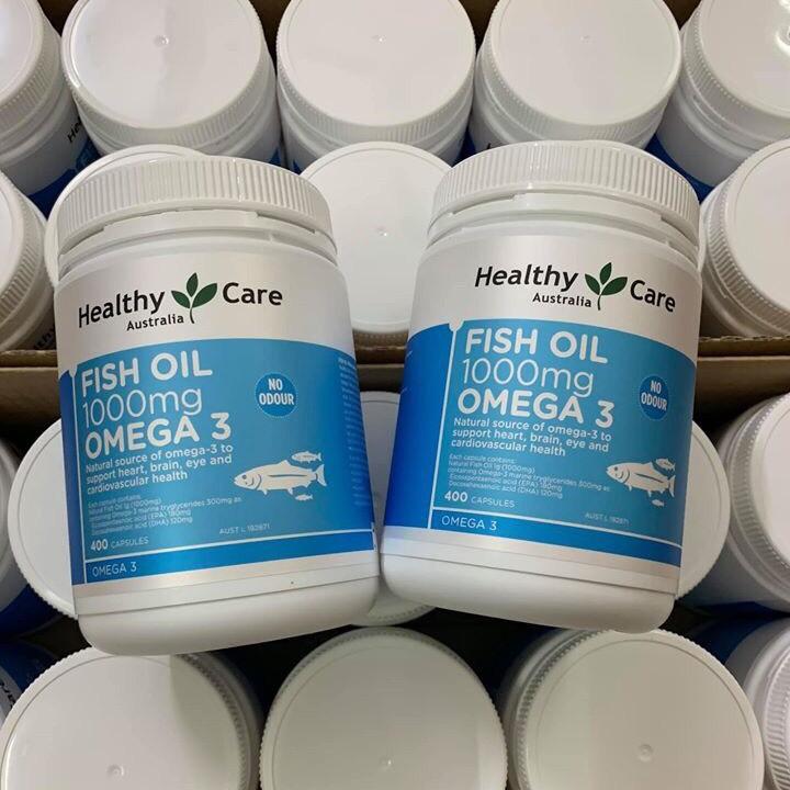 Dầu cá Omega 3 Healthy Care Fish Oil