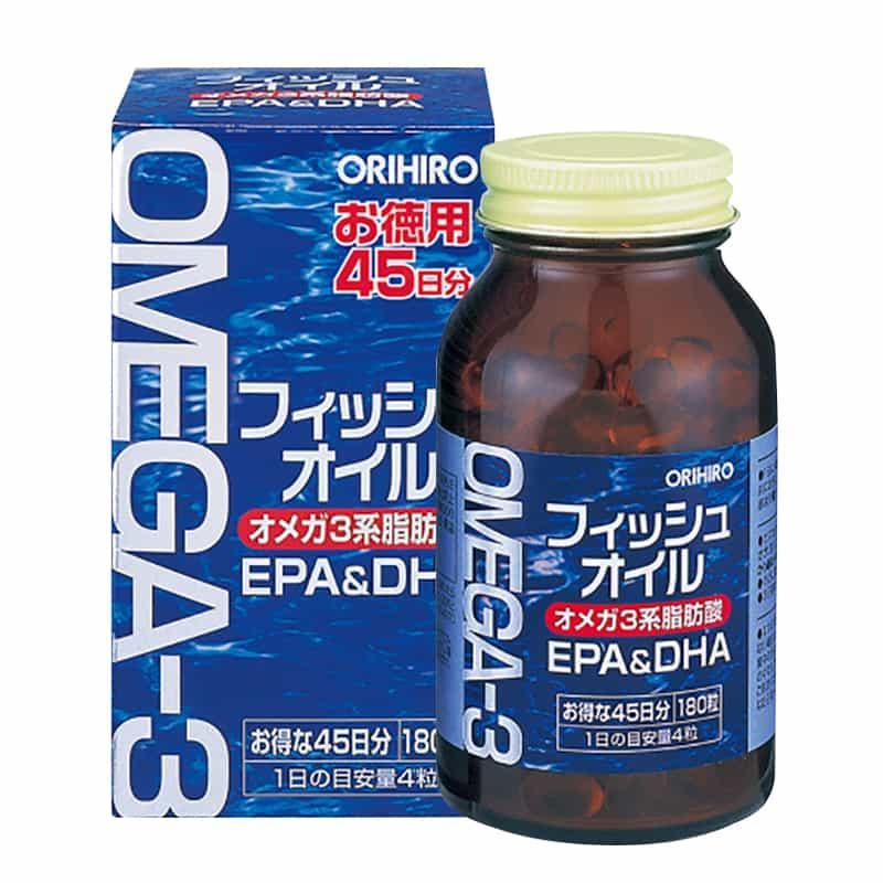 Dầu cá Omega 3 Orihiro Nhật Bản