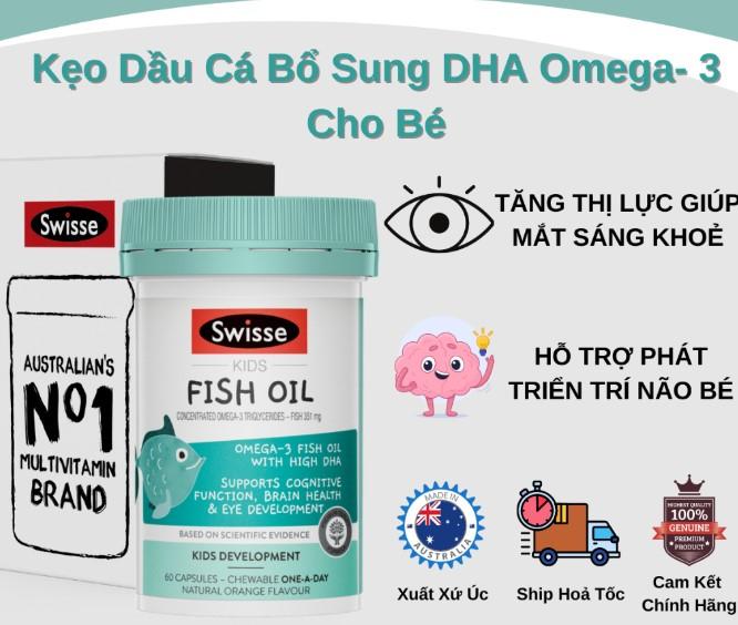 Dầu cá Swisse Kids Fish Oil