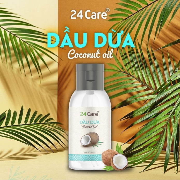 Dầu dừa 24Care nguyên chất