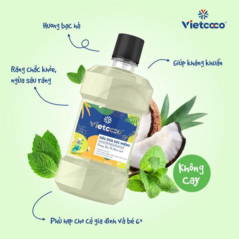 Dầu dừa súc miệng Vietcoco