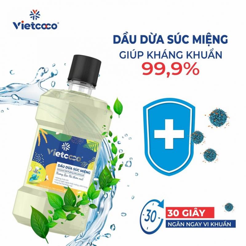 Dầu dừa súc miệng Vietcoco