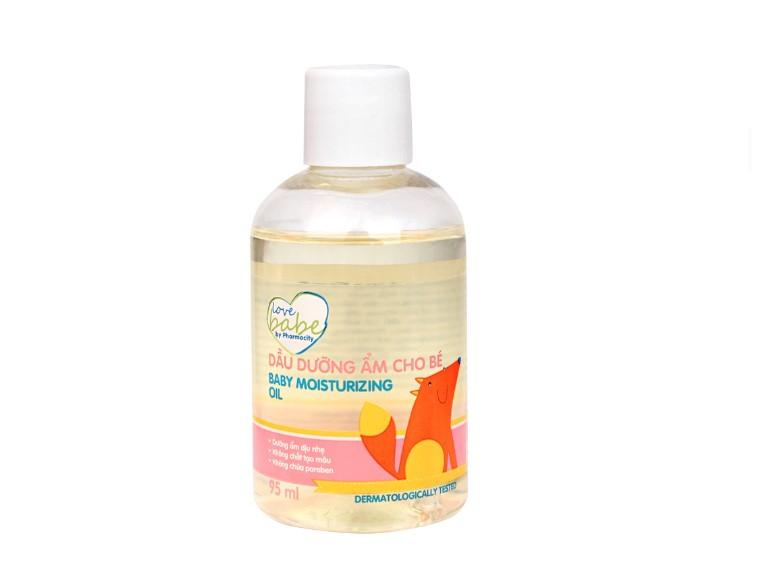 Dầu dưỡng ẩm cho bé Love Babe By Pharmacity Baby Moisturizing Oil