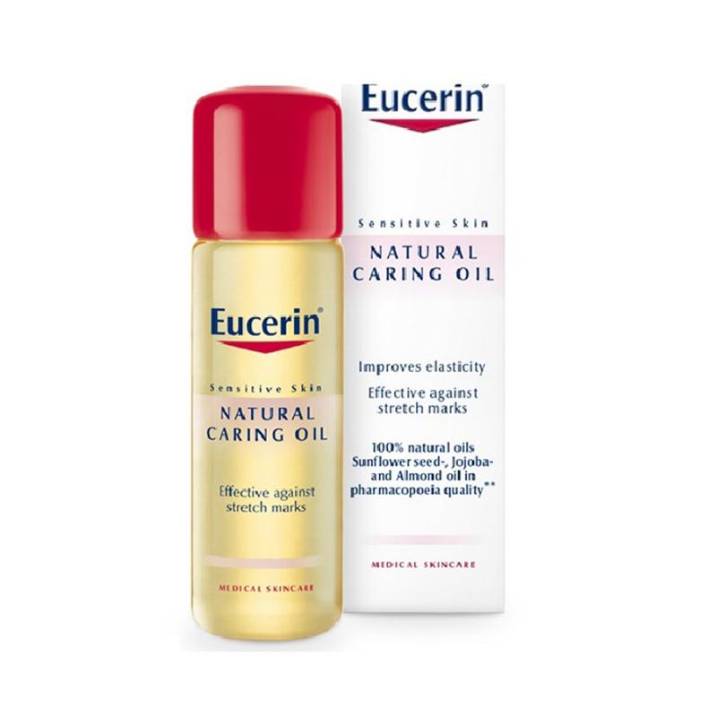 Dầu dưỡng da  Eucerin Peau Sensible Huile De Soin Natural Caring Oil