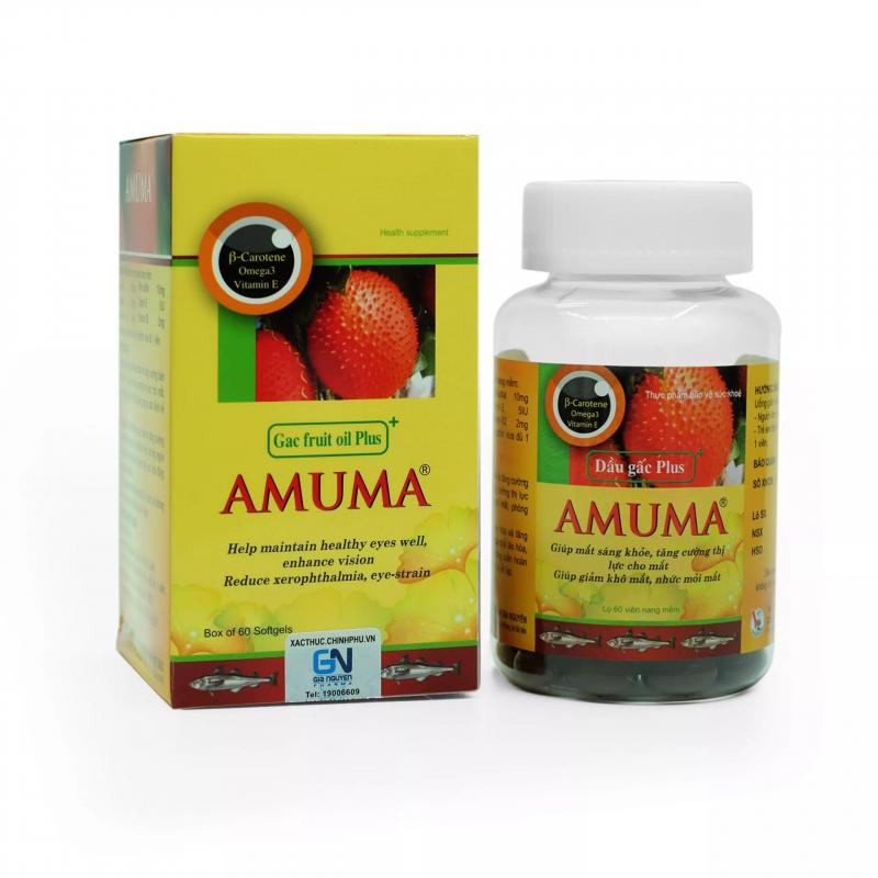 Dầu gấc Plus Amuma