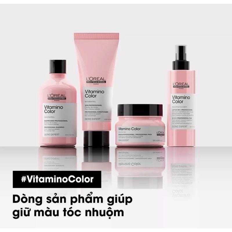 Dầu gội L'Oreal Professionnel giữ màu tóc nhuộm Serie Expert Vitamino Resveratrol