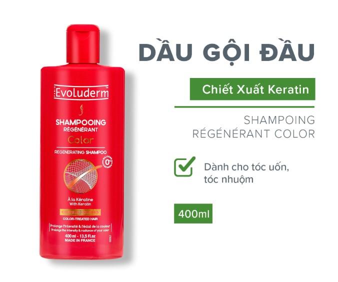 Dầu gội cho tóc nhuộm Evoluderm Shampooing Clouleur