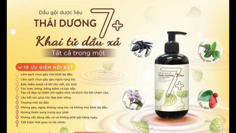 Dầu gội Thái Dương