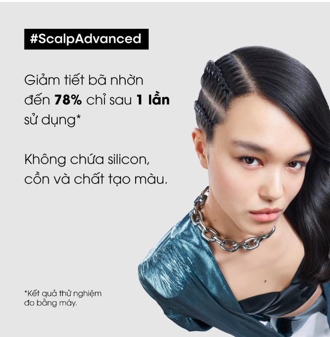 Dầu gội dưỡng tóc, giảm bã nhờn  Scalp Advanced Anti-Gras Oiliness