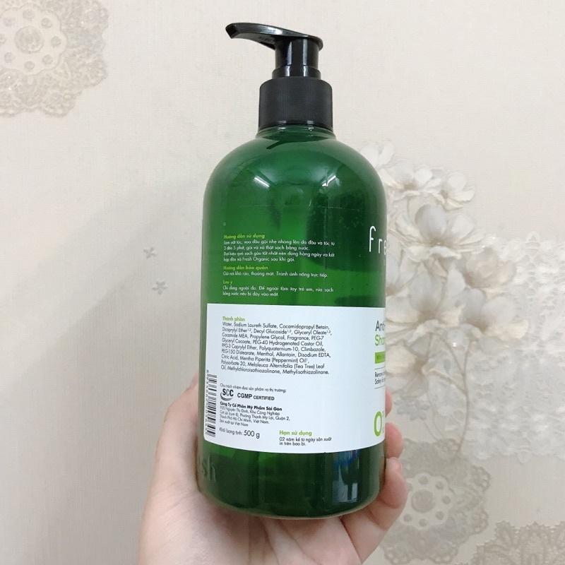 Dầu gội tràm trà Tea Tree Anti Dandruff Shampoo Organic Fresh