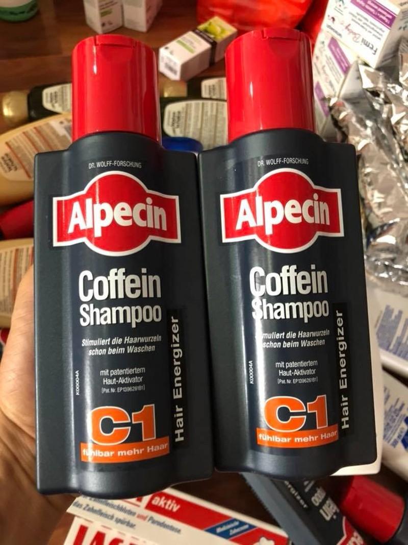 Dầu gội giúp tóc khỏe mạnh và chống rụng tóc cho nam Alpecin Caffeine C1