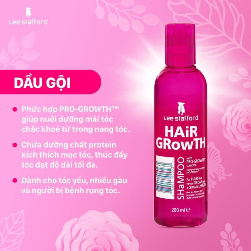 Dầu gội kích thích mọc tóc Lee Stafford Hairgrowth