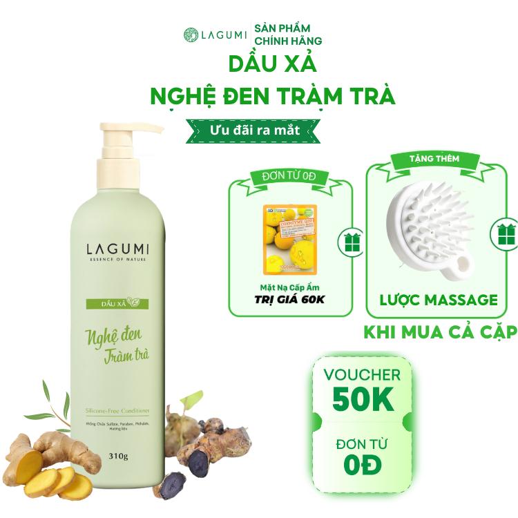 Dầu gội Lagumi nghệ đen tràm trà