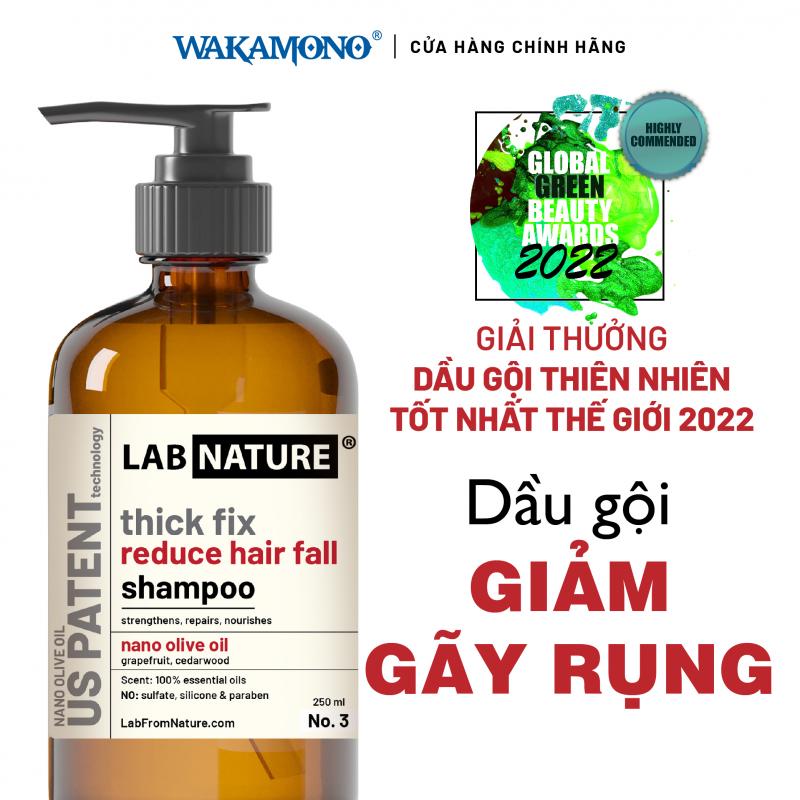 Dầu gội ngăn rụng tóc Wakamono Lab Nature No.3