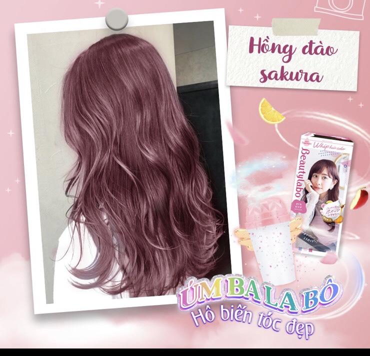 Dầu gội nhuộm tóc dạng bọt Beautylabo Whip 125ml Whip Hair Color