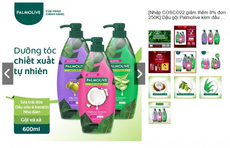 Dầu gội Palmolive