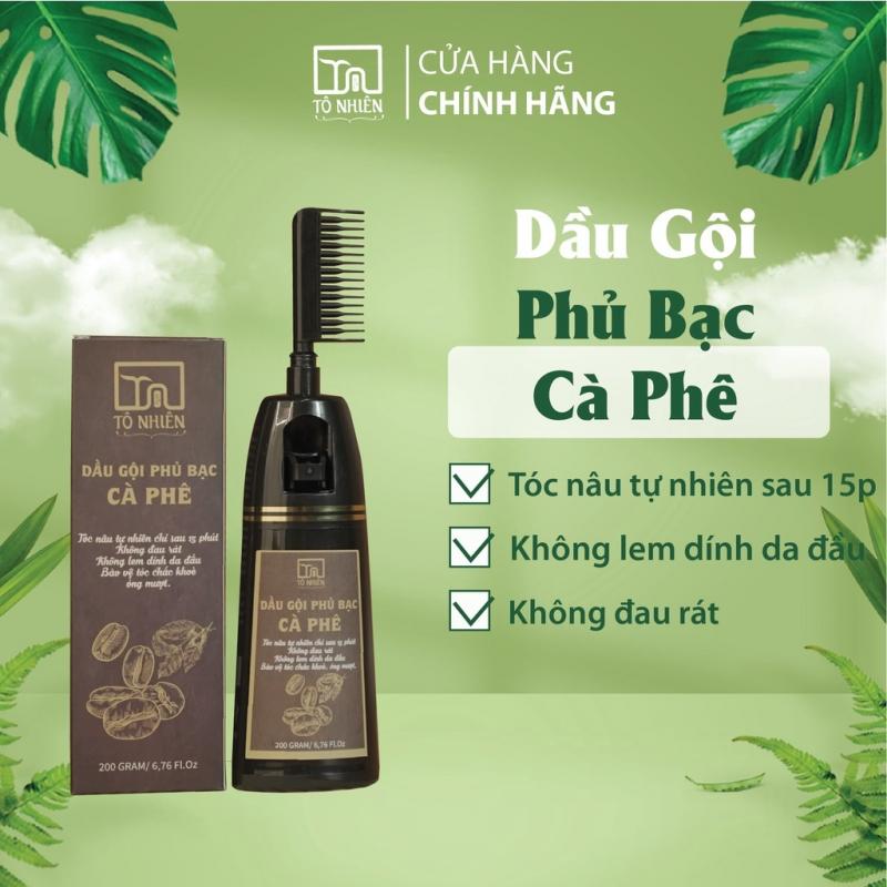 Dầu gội phủ bạc cà phê Tô Nhiên