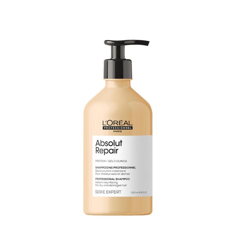 Dầu gội phục hồi hư tổn toàn diện L'Oréal Professionnel Serie Expert Absolut Repair Gold