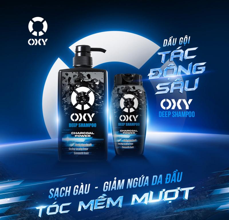 Dầu gội tác động sâu cho nam giới Oxy Deep