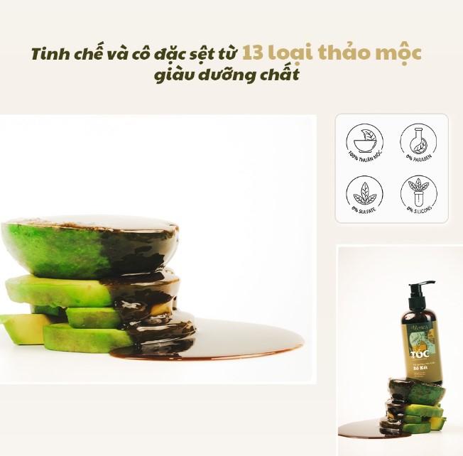 Dầu gội thảo mộc fleura bồ kết