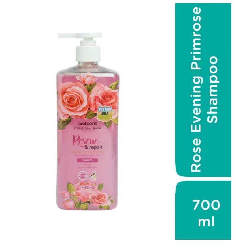 Dầu gội Watsons Love My Hair Rose Water & Evening Primrose Shampoo