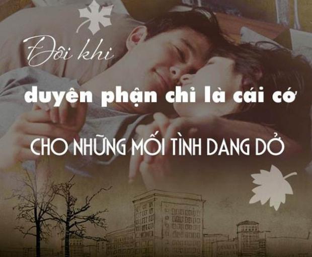 Đau hẳn là dang dở