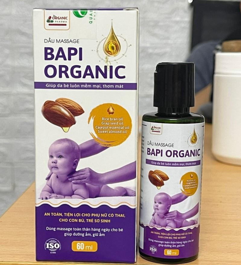 Dầu massage Bapi Organic