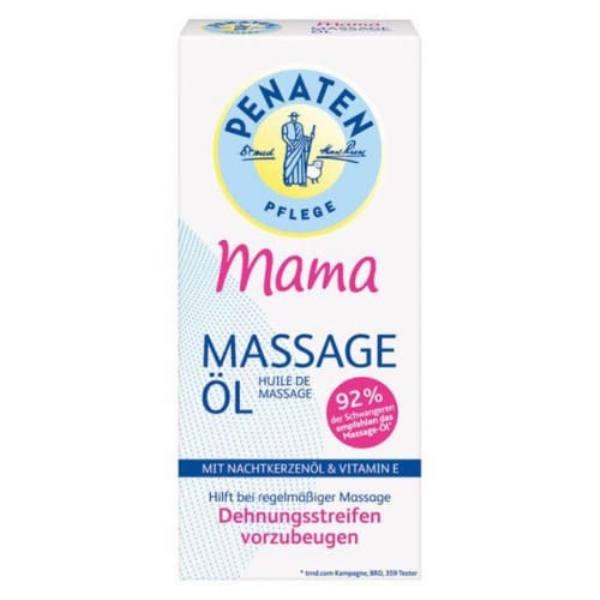 Dầu massage ngừa rạn da Penaten Mama Massage