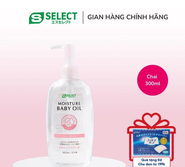 Dầu massage dưỡng ẩm cho trẻ sơ sinh S Select