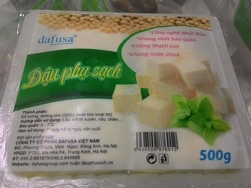 Đậu phụ tươi Dafusa